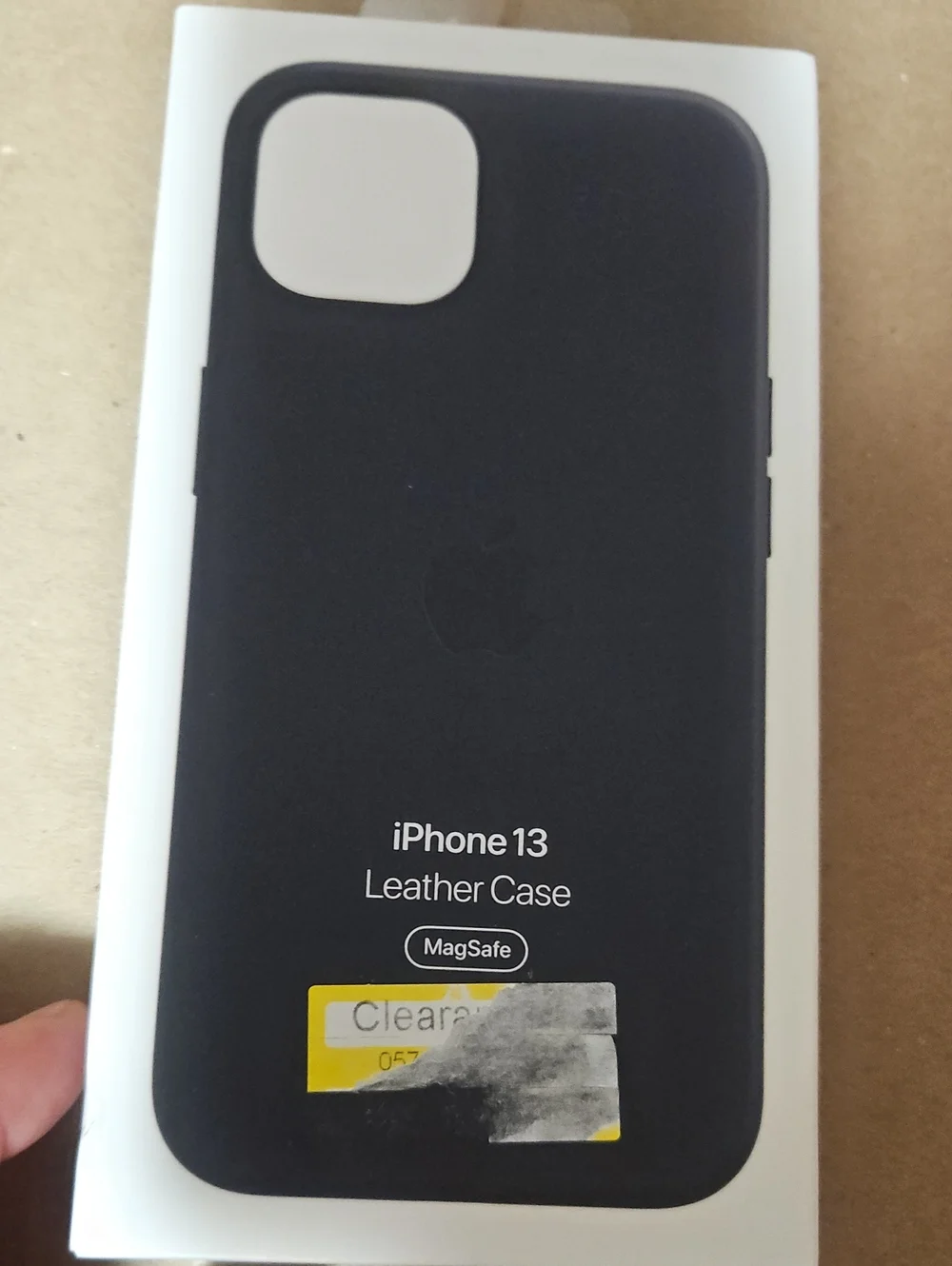 APPLE IPHONE 13 LEATHER CASE: MIDNIGHT (NAVY): NEW IN BOX